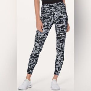 Stylish Black and Gray Leggings